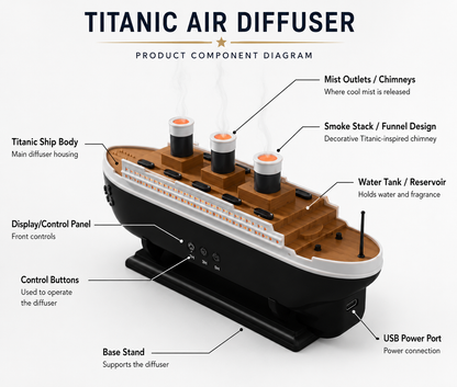 Misty Voyage - Titanic Aroma Diffuser 2.0