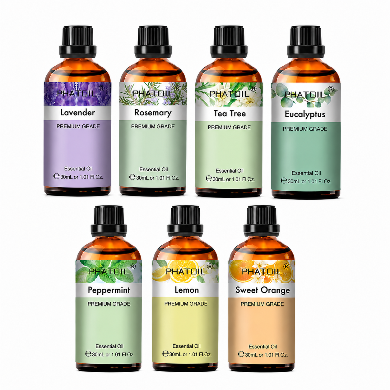 5 Natural Essential Oils – 30ml